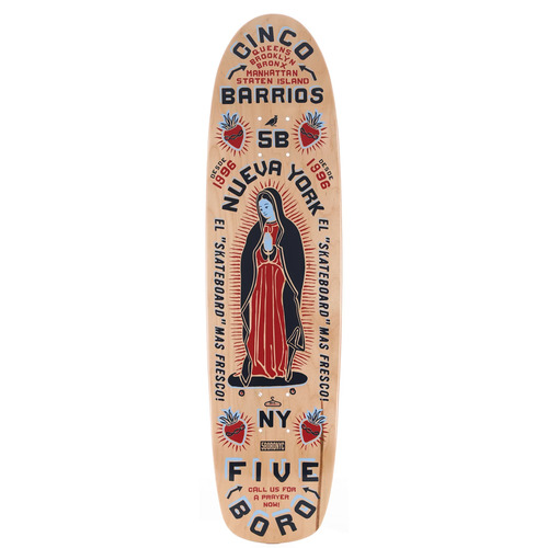 5Boro NYC Deck Cinco Barrios Cruiser 8.0