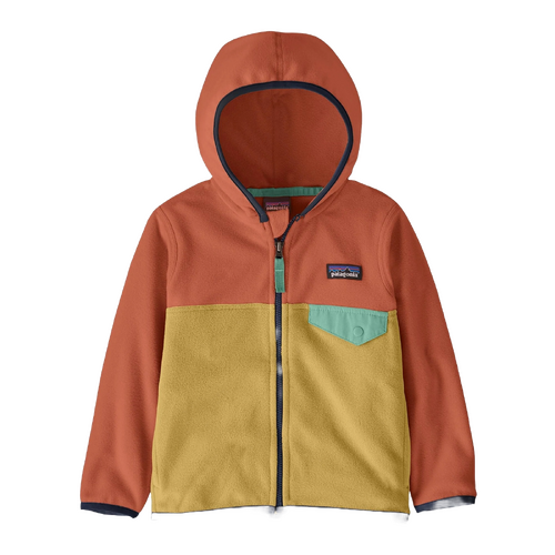 Patagonia Youth Jumper Micro D Snap-T Jacket Surfboard Yellow [Size: Youth 3]