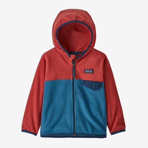 Patagonia Youth Jumper Micro D Snap-T Jacket Zip Wavy Blue [Size: Youth 3]