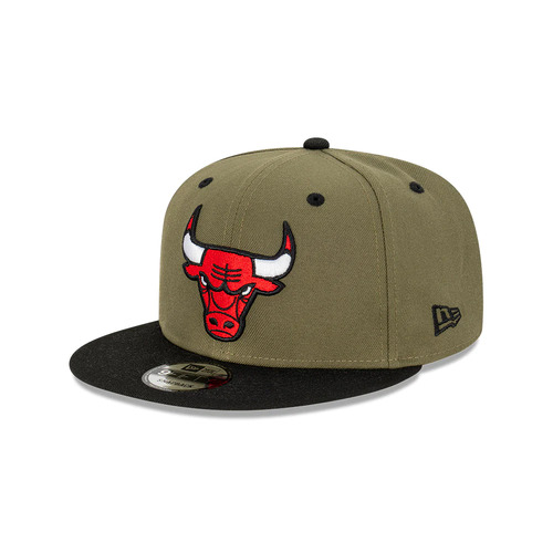 New Era Hat Chicago Bulls Olive/Black