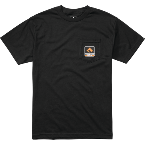 Emerica Tee Bronson Pocket Black [Size: Mens Medium]