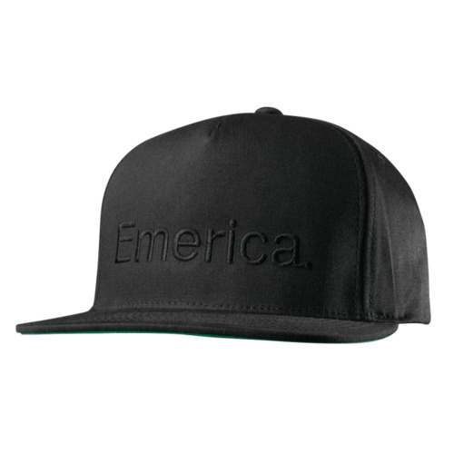 Emerica Hat Pure Snapback Black/Black