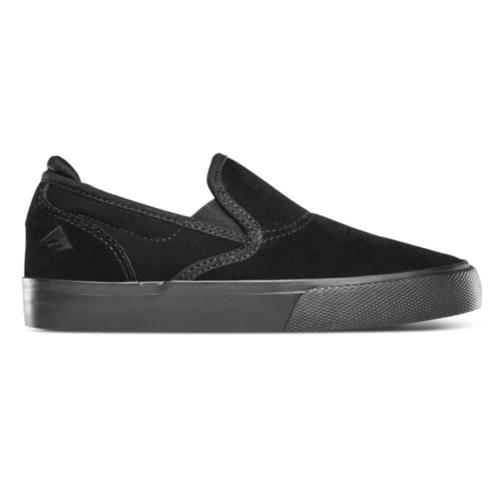 Emerica Youth Wino G6 Slip-On Black/Black [Size: US 13K]