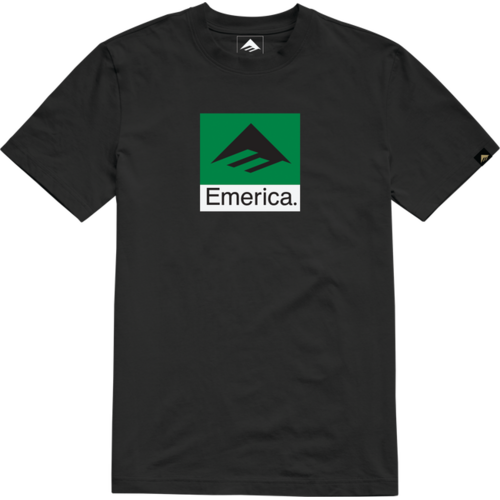 Emerica Youth Tee Pure Combo Black [Size: Youth 10/Small]