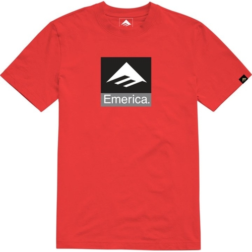 Emerica Youth Tee Pure Combo Red [Size: Youth 10/Small]