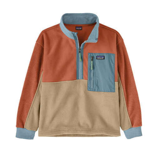 Patagonia Youth Jumper Microdini 1/2 Zip PO Quartz Coral