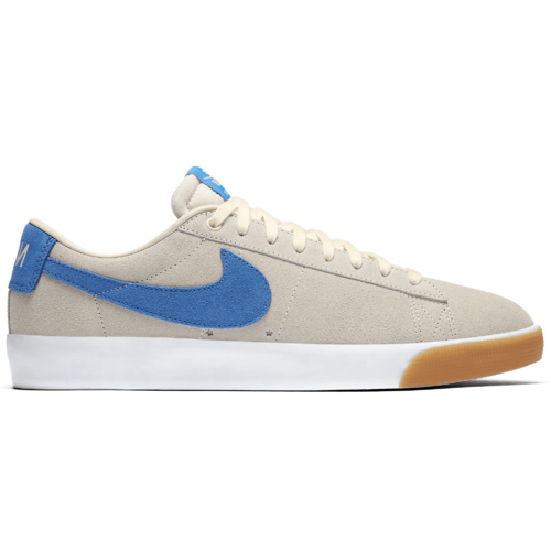 Nike SB Blazer Low Pale Ivory Pacific Blue [Size: Mens US 9 / UK 8]