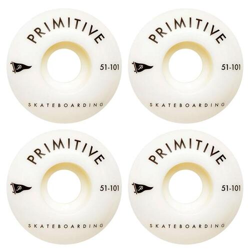 Primitive Wheels Pennant Arch White/Black 51mm