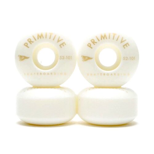 Primitive Wheels Pennant Arch White/Gold 52mm