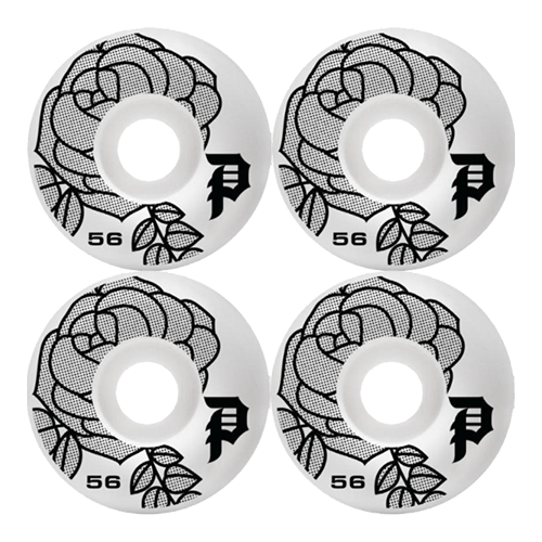 Primitive Wheels Rosa 56mm White/Black