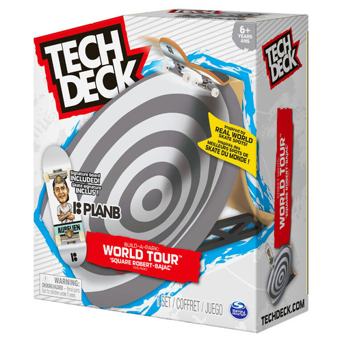 Tech Deck Ramps Build a Park Square Robert-Bajac Paris, France
