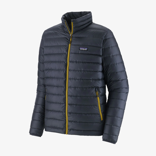 Patagonia Jacket Down Sweater Smoulder Blue/Textile Green [Size: Mens Medium]