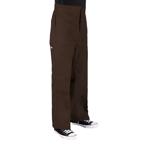 Dickies Pants 85-283 Loose Fit Double Knee Dark Brown [Size: 28 inch Waist]