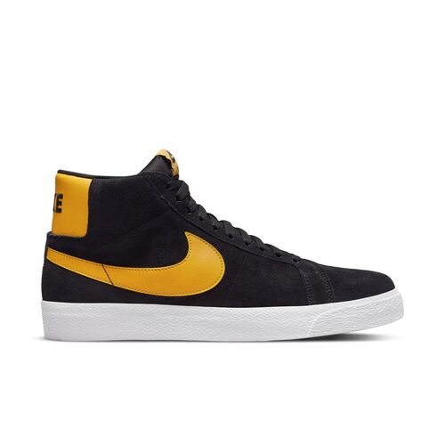 Nike SB Blazer Mid Black/University Gold [Size: Mens US 8 / UK 7]