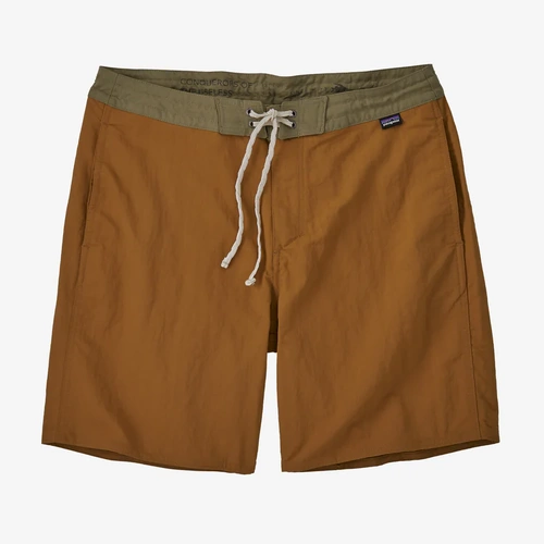 Patagonia Shorts Wavefarer Hybrid Walk Shorts 18 Inch [Size: 30 inch Waist] [Colour: Brown]