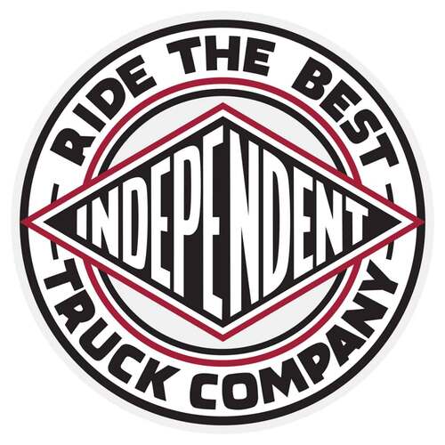 Independent Sticker RTB Summit Mylar 6 Inch Clear