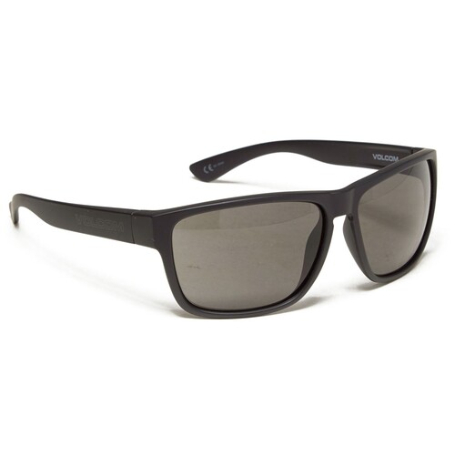 Volcom Sunglasses Baloney Matte Black/Grey