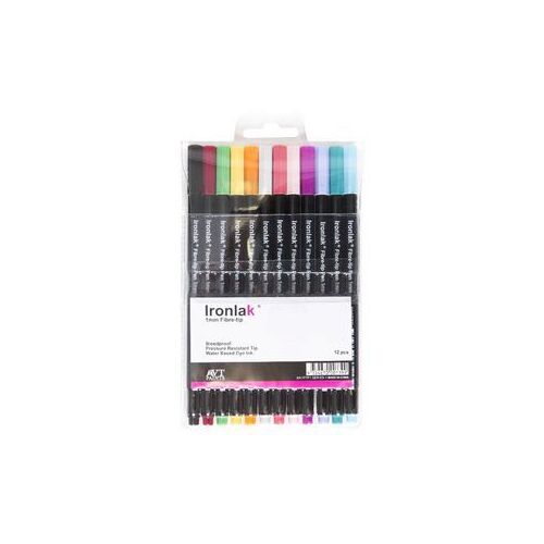 Ironlak Marker Fineliner .4mm 12pk Series 1 Colours