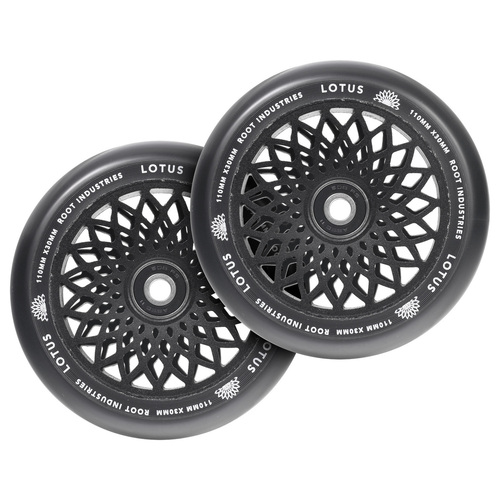 Root Industries Scooter Wheels Lotus Black 120mm x 30mm