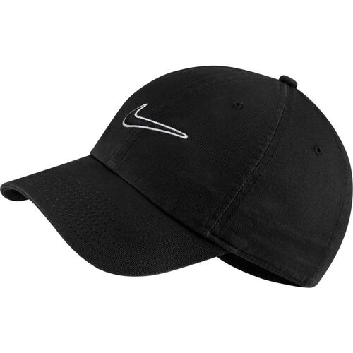 Nike Hat Swoosh Sportswear Wash Black