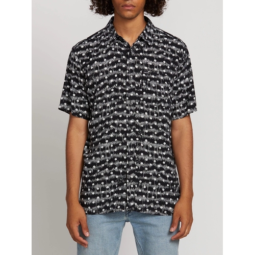 Volcom Shirt Mag Sketch Black [Size: Mens Medium]
