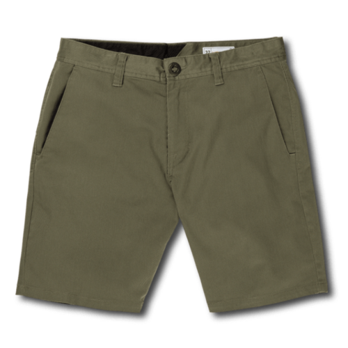 Volcom Shorts Frickin Modern Stretch 19 Army Combo Green [Size: 30]