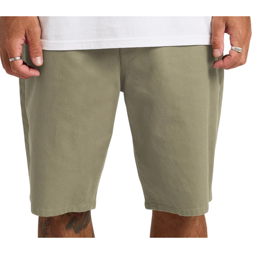 Volcom Shorts Modown Canvas Teak [Size: 28 inch Waist] [Colour: Brown]