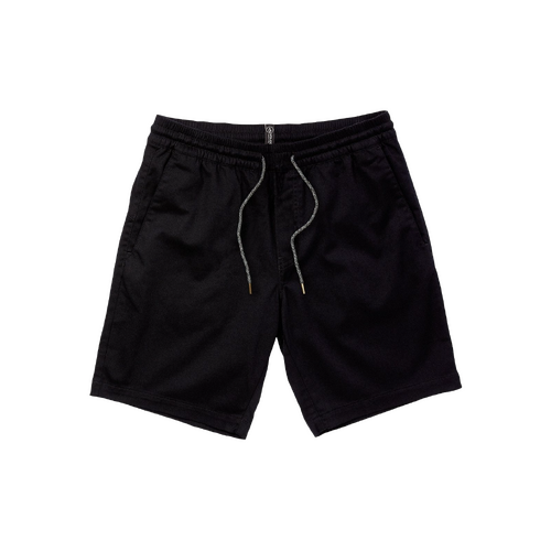 Volcom Shorts Frickin Elastic Waist 19 Inch Black [Size: Mens Small]