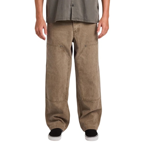 Volcom Pant Workwear Carpenter Earth [Size: 32 inch Waist] [Colour: Brown]