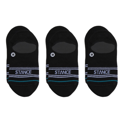 Stance Socks Basic No Show 3pk Black US 9-13