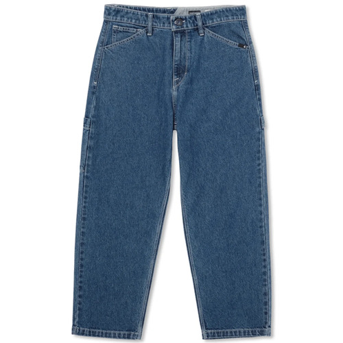 Volcom Pants Kraftsman Denim Indigo Ridge Wash Blue [Size: 32 inch Waist]