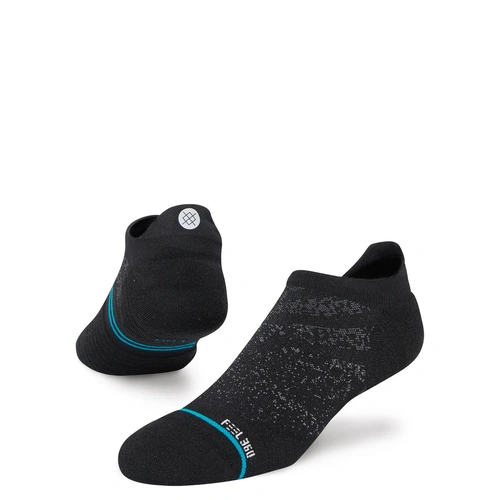 Stance Socks Run Light Tab 3pk Black US 9-13