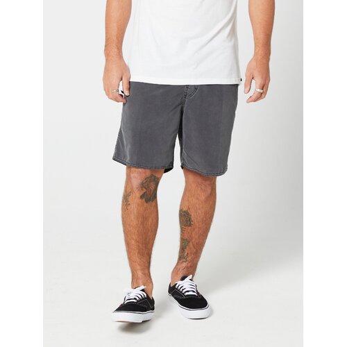 Volcom Shorts Center 17 Trunk Black [Size: Mens Small]