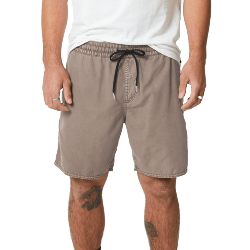 Volcom Shorts Center Trunk 17 Dark Taupe [Size: Mens Small]