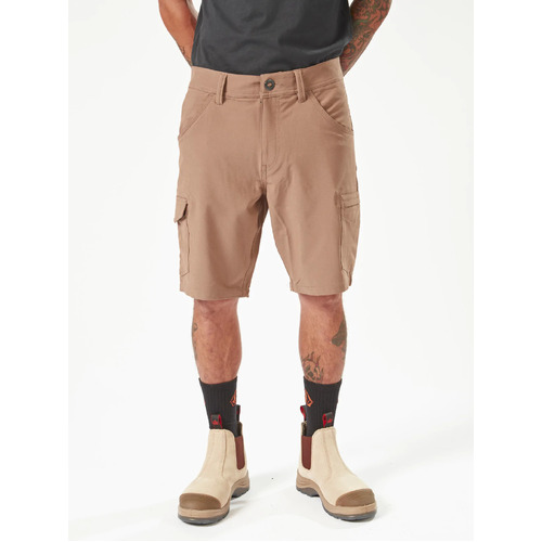 Volcom Shorts Workwear Slab Hybrid 20 Brindle [Size: 30 inch Waist]