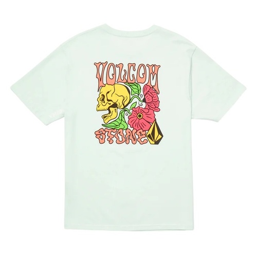 Volcom Tee Flowatch Cloud Blue [Size: Mens Large] [Colour: Blue]