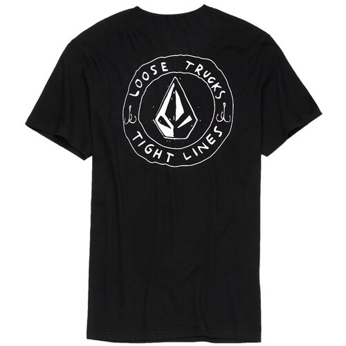 Volcom Tee Loose Trucks 2 Lose Black [Size: Mens Medium]