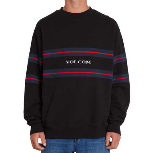 Volcom Jumper Crew Fleece Zero Division Black [Size: Mens Medium]