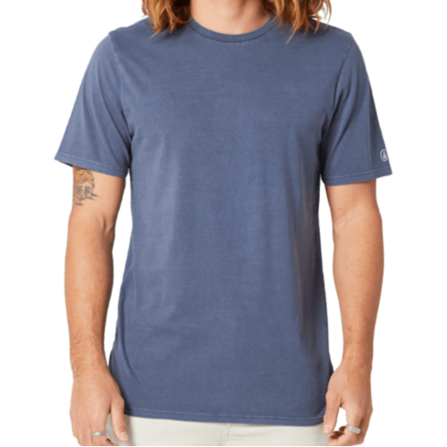 Volcom Tee Solid Smolder Blue