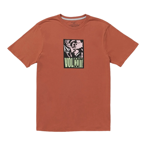 Volcom Tee Maniacal Rust [Size: Mens Small]