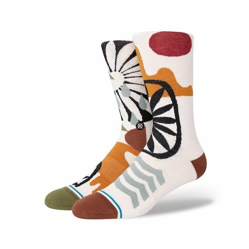 Stance Socks Land and Sea Offwhite US 9-13