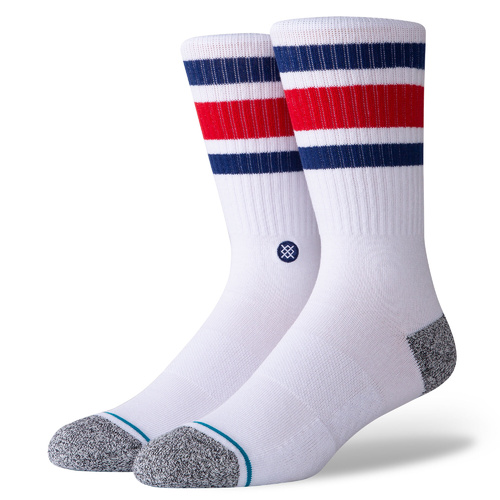 Stance Socks Boyd St White/Red/Navy US 9-13