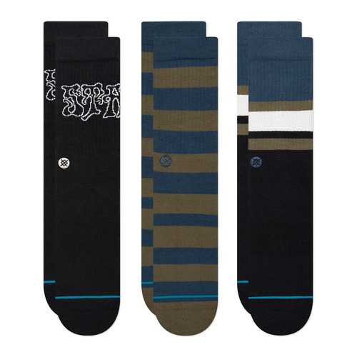 Stance Socks Booster 3pk Black