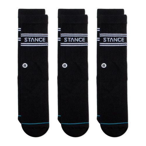 Stance Socks Basic 3pk Black US 9-13