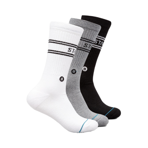 Stance Socks Basic Crew 3 Pack Black/White/Grey US 9-13