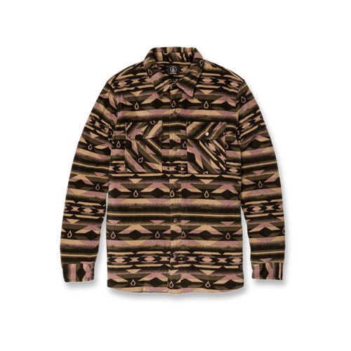 Volcom Shirt Bowered Fleece Military [Size: Mens Medium]