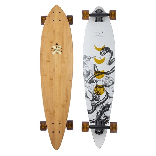 Arbor Complete Longboard Performance Bamboo Fish 37 2022 Inch Length