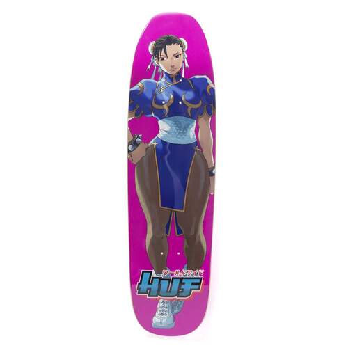 Huf Deck VS Street Fighter Chun-Li 8.5 Magenta
