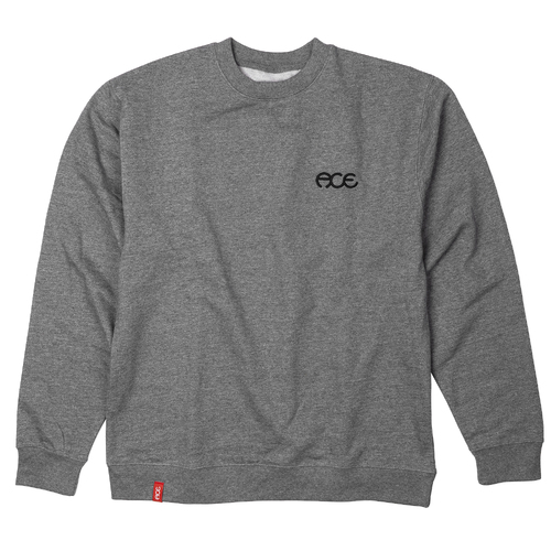 Ace Crewneck Sweatshirt Hutch Gunmetal Grey [Size: Mens Small]