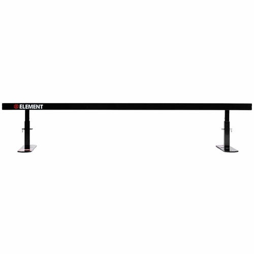 Element Flat Bar 6 Foot Black Grind Rail
